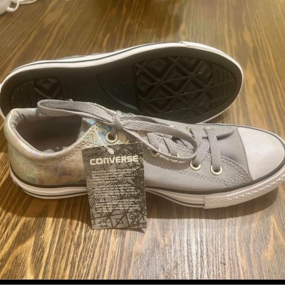 Womens Converse, new, grey